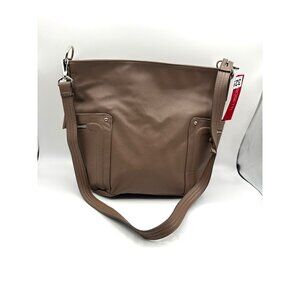 Rosetti Tan Crossbody Casual Faux Leather Shoulder Bag – NWT – MSRP $69 Brown